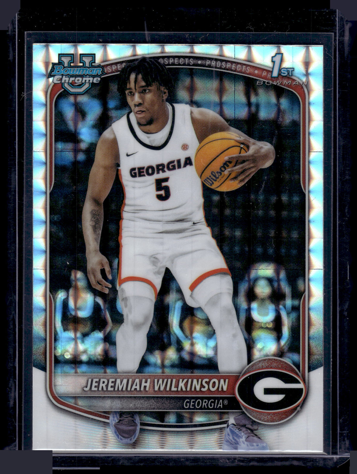 HL-P01 2025 Bowman Chrome Jeremiah Wilkinson #BCP-70 Geometric 1st Bowman