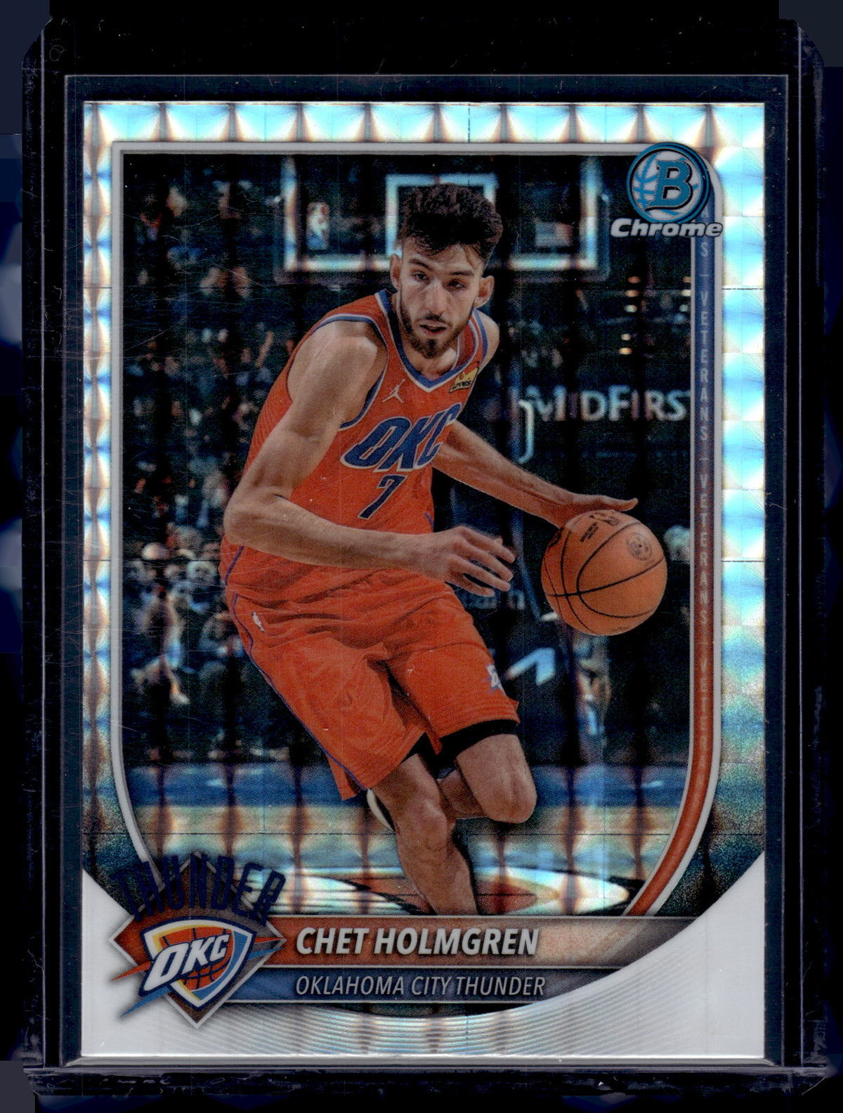 HL-P01 2025 Topps Bowman Chrome Chet Holmgren #BCV-108 Geometric