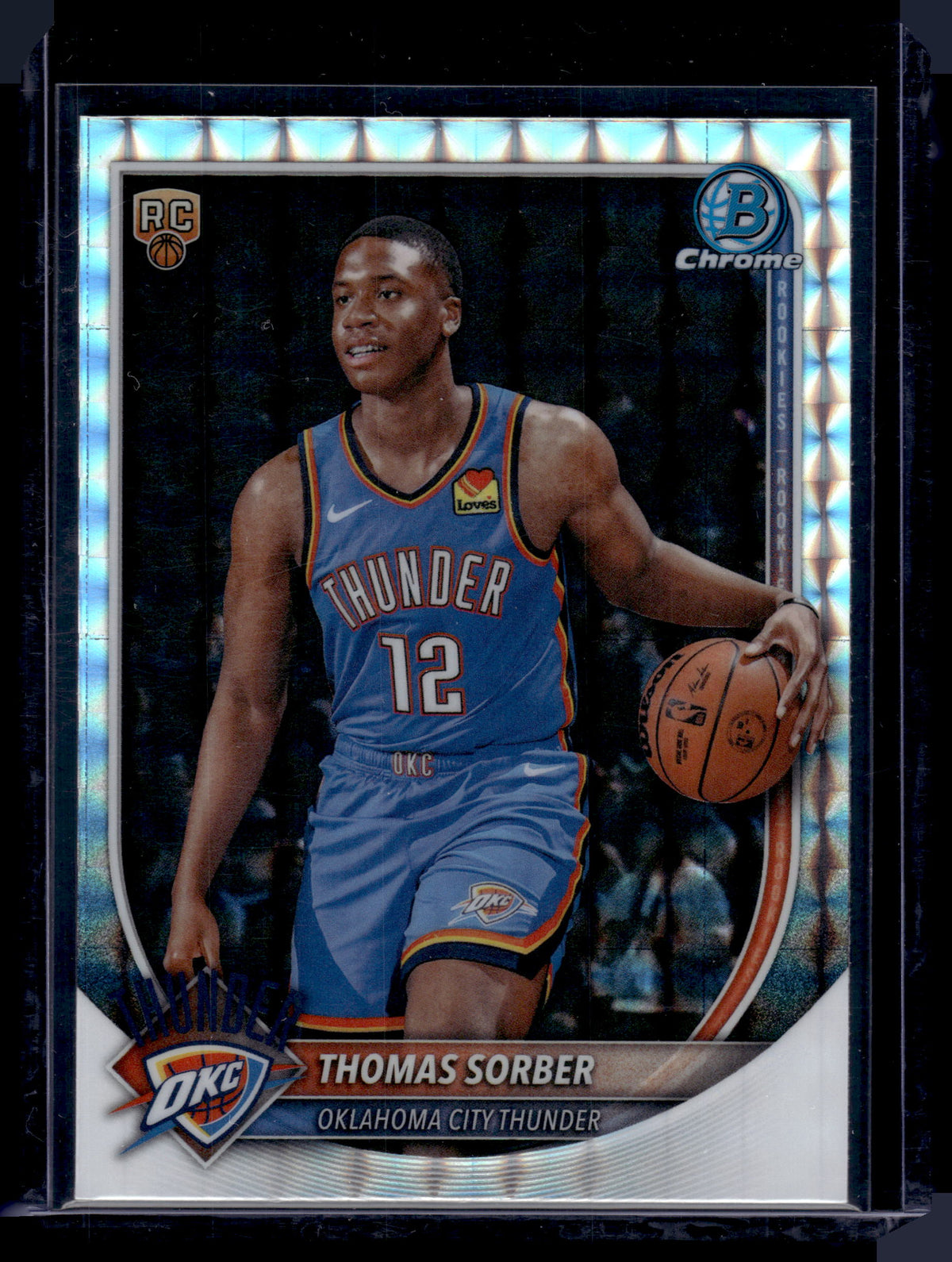HL-P01 2025 Topps Bowman Chrome Thomas Sorber #BCV-15 Geometric RC