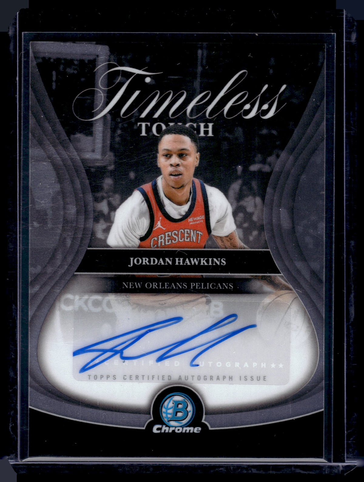 HL-P01 2025 Bowman Chrome Timeless Touch Jordan Hawkins #TTA-JH Auto