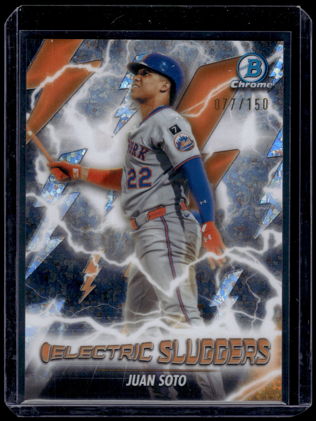 HL-P01 2026 Bowman Chrome Juan Soto Electric Sluggers Mini-Diamond /150 ES-7
