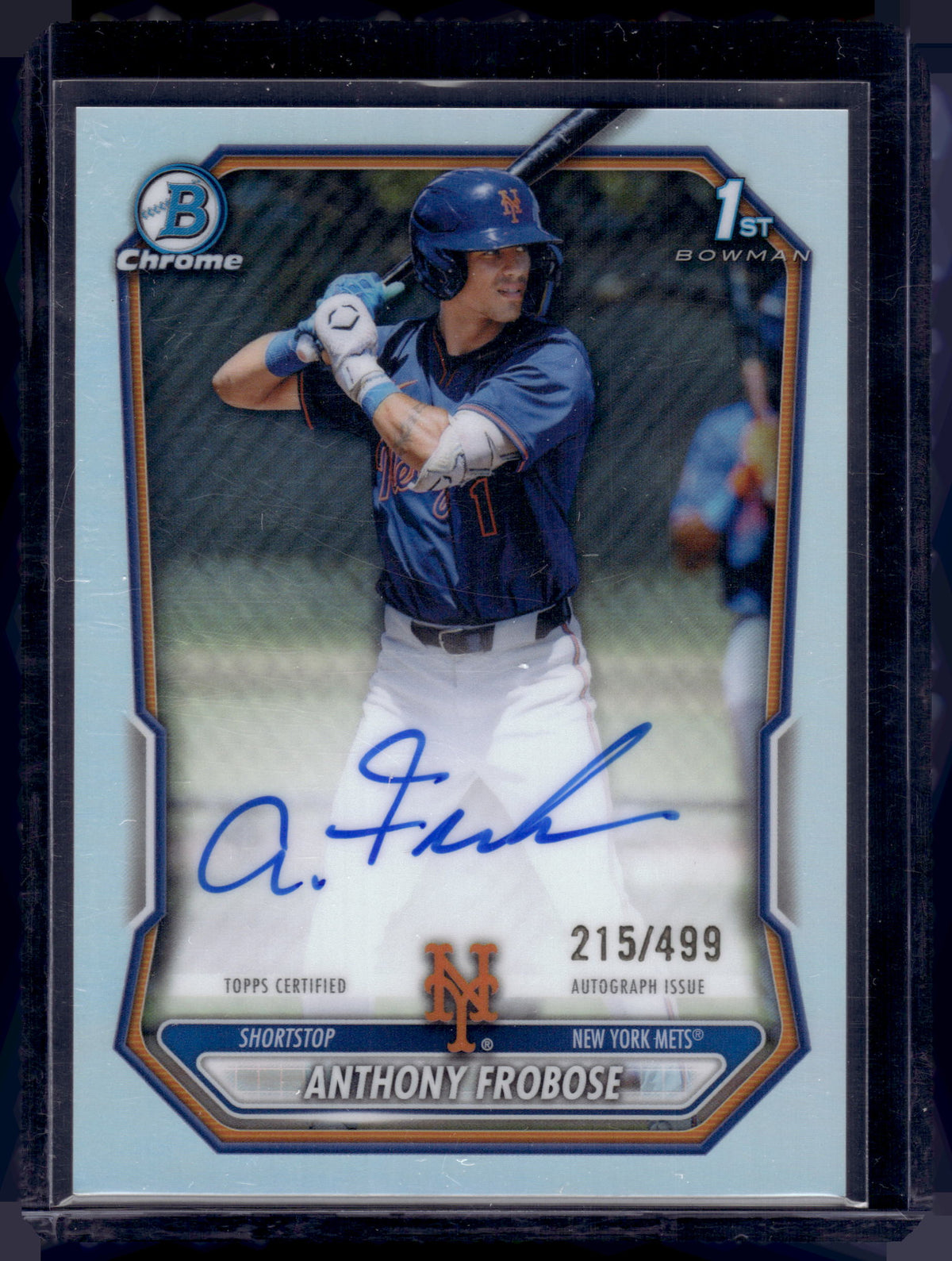 HL-P01 2026 Bowman Chrome Anthony Frobose #CPA-AFR Refractor /499 1st Bowman