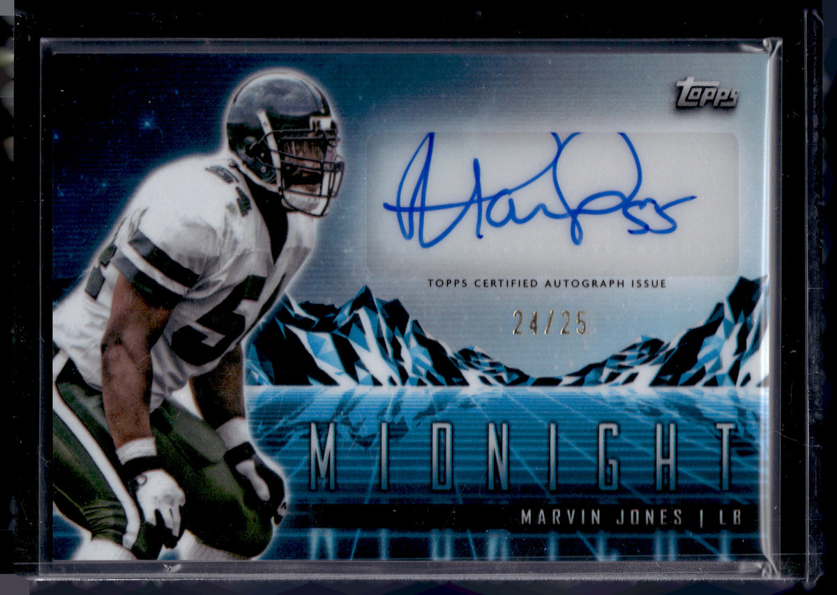 HL-P02 2024 Topps Midnight Football Horizon Signatures Marvin Jones #HZS-MJ /25
