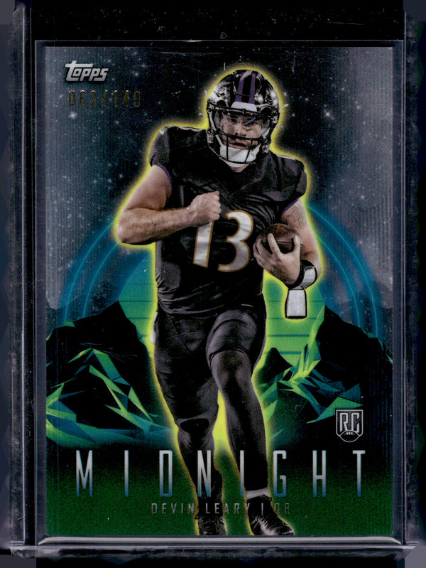 2024 Topps Midnight Devin Leary #8 /149 RC
