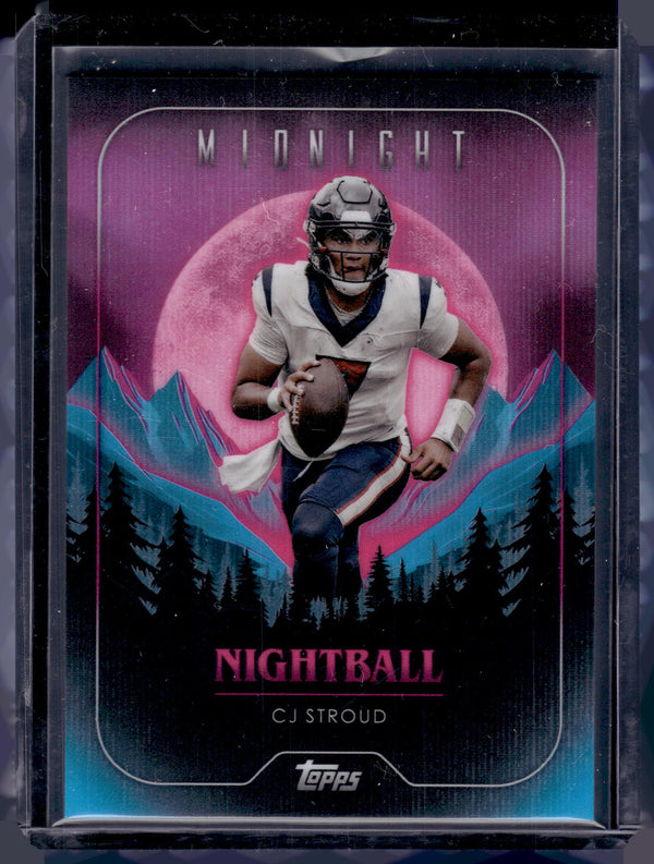 2024 Topps Midnight Nightball C.J. Stroud #NB-16