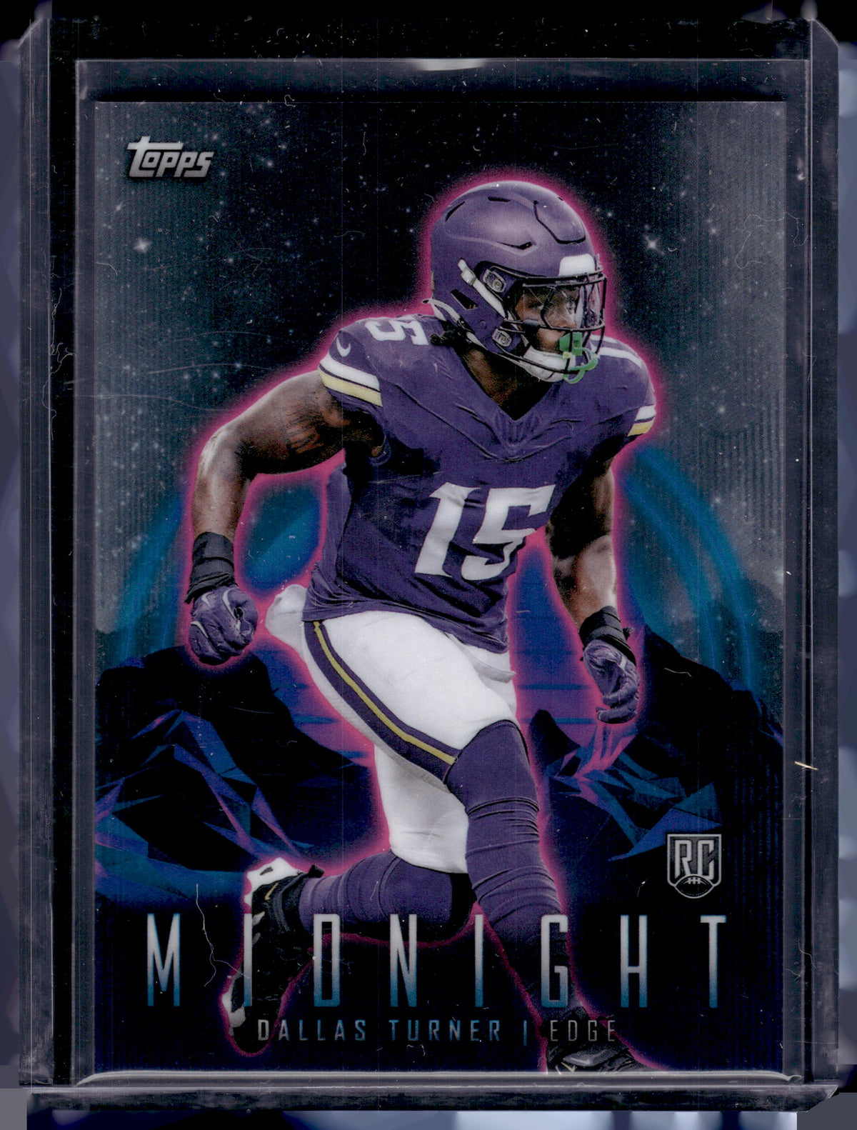 HL-P02 2024 Topps Midnight Dallas Turner #59 RC
