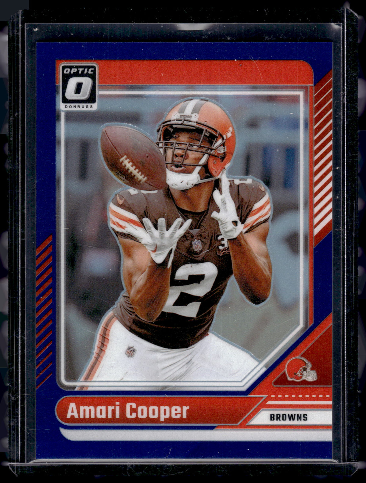 HL-P02 2024 Panini Donruss Optic Football Amari Cooper #47 Blue /199