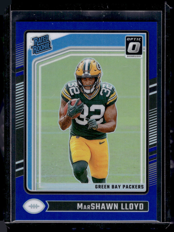 2024 Panini Donruss Optic MarShawn Lloyd #275 Blue /199