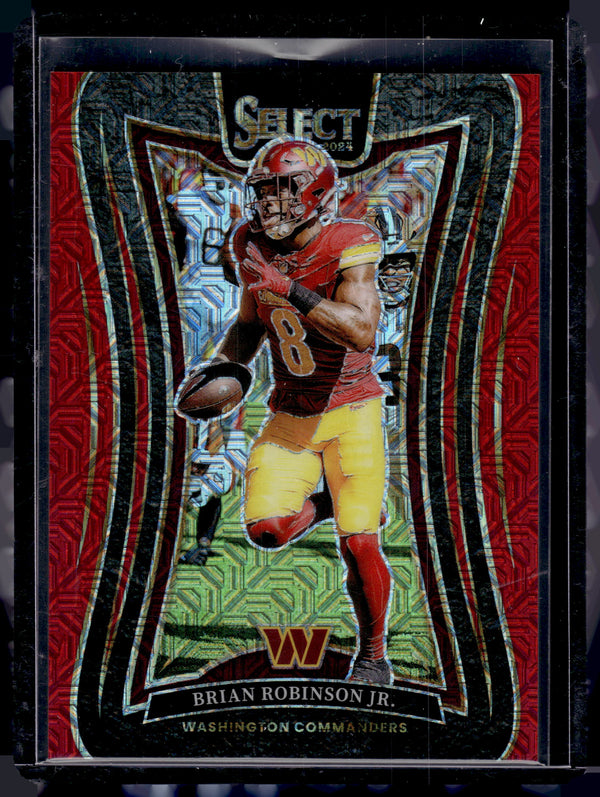 2024 Panini Select Prizm Suite Level Brian Robinson Jr. #312 Red /49