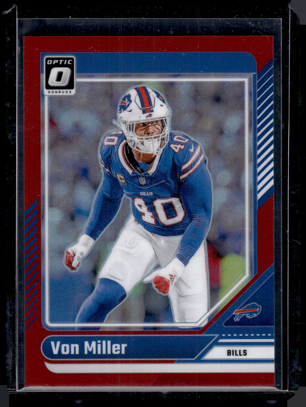 HL-P02 2024 Panini Donruss Optic Prizm Von Miller #25 Red /125