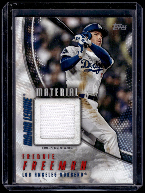 2025 Topps Major League Material Freddie Freeman #MLM2-FF