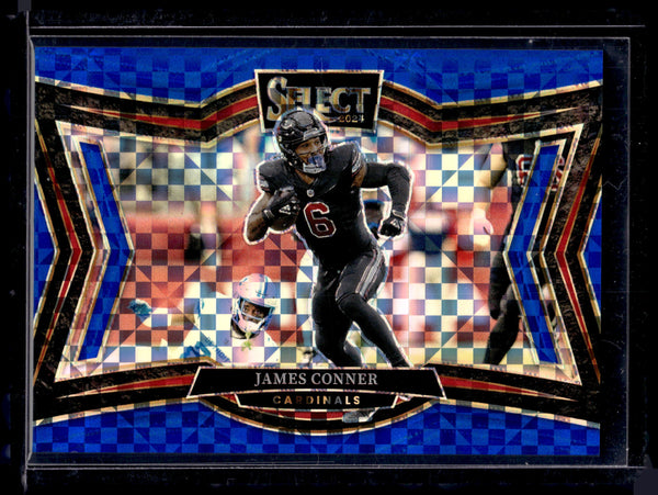 2025 Select Field Level James Conner Blue Checkerboard /75 #456