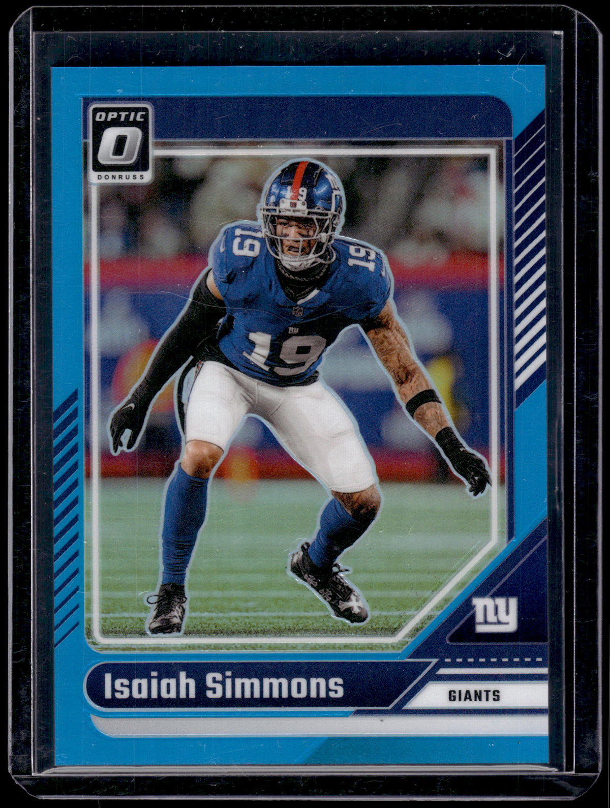 HL-P02 2024 Panini Donruss Optic Football Isaiah Simmons #149 Blue /299
