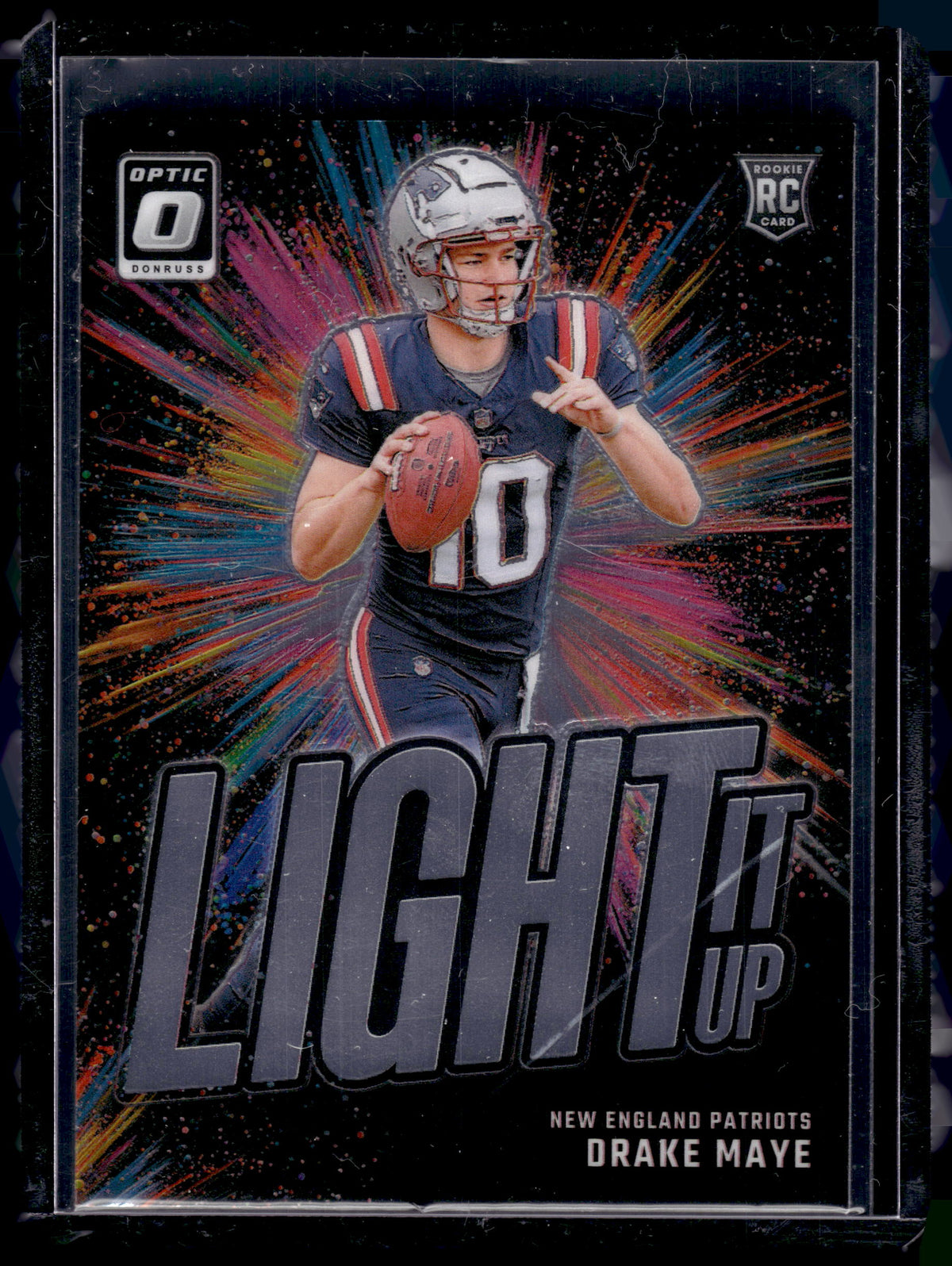 HL-P02 2024 Panini Donruss Optic Light It Up Drake Maye #7 Base RC