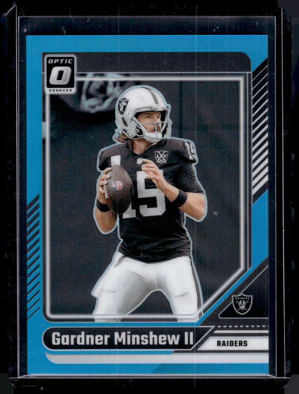 2024 Panini Donruss Optic Football Gardner Minshew II #100 Blue /299