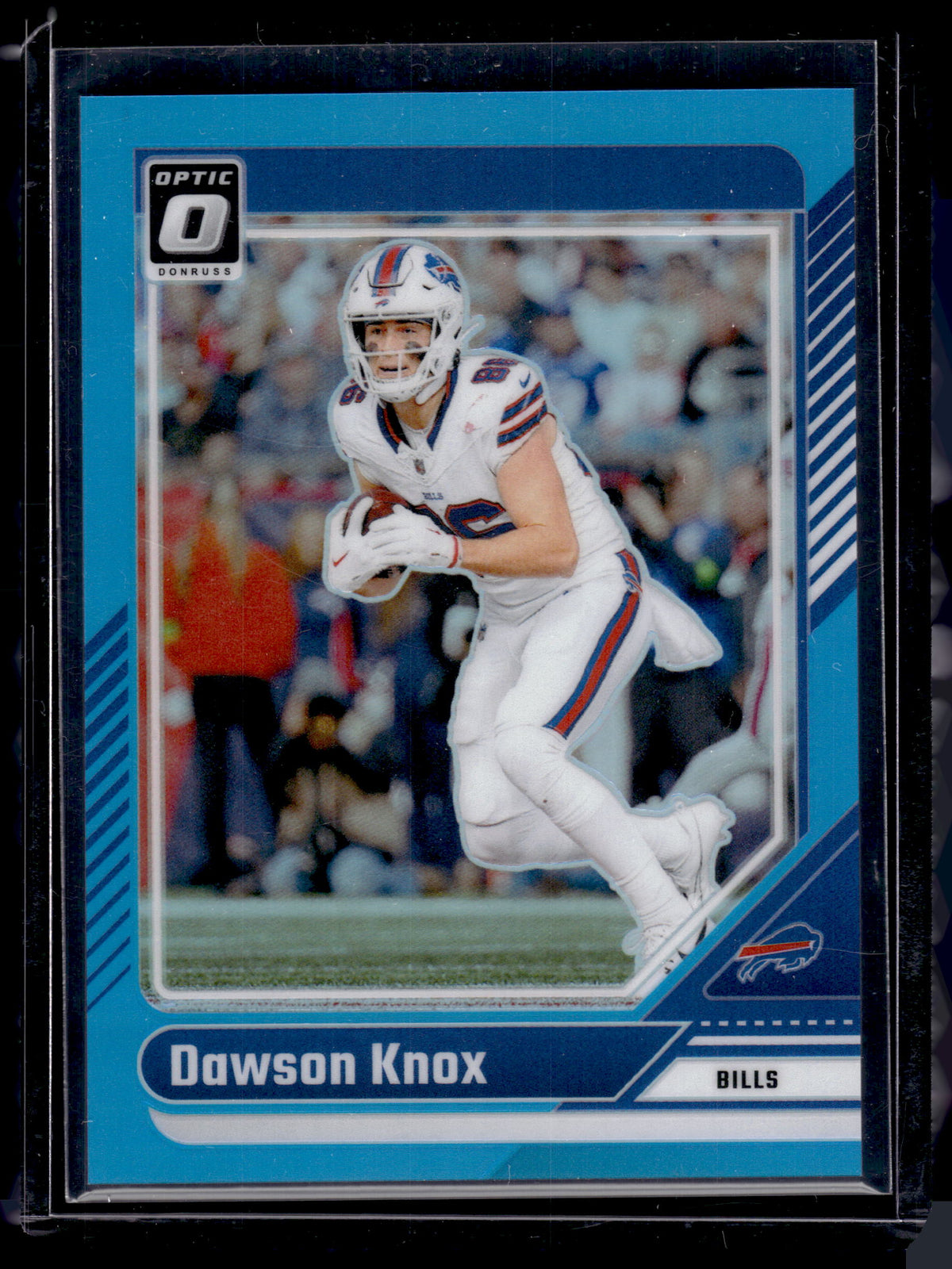 HL-P02 2024 Panini Donruss Optic Dawson Knox #24 Aqua /299