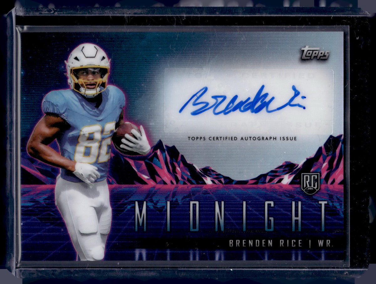 HL-P02 2024 Topps Midnight Brenden Rice Rookie Horizons Auto #RHS-BR RC