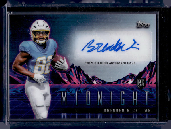 2024 Topps Midnight Brenden Rice Rookie Horizons Auto #RHS-BR RC