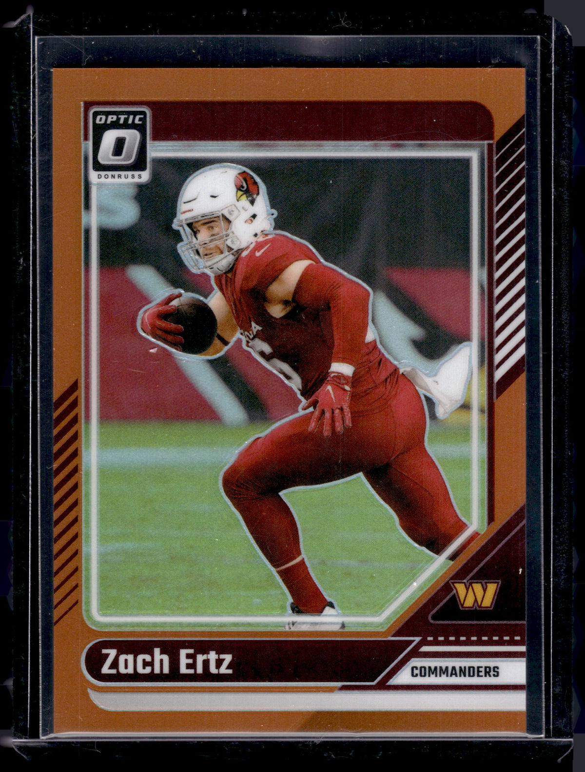 HL-P02 2024 Panini Donruss Optic Zach Ertz #197 Orange Prizm /249