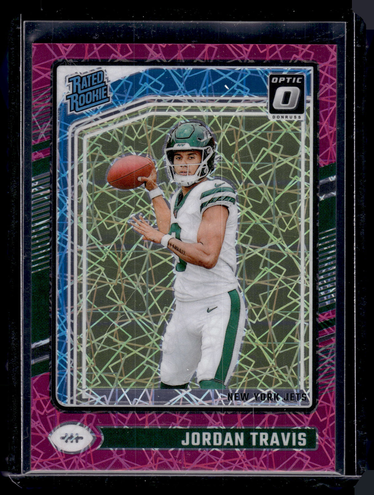 HL-P02 2024 Donruss Optic Jordan Travis Pink Velocity /80 RR #260