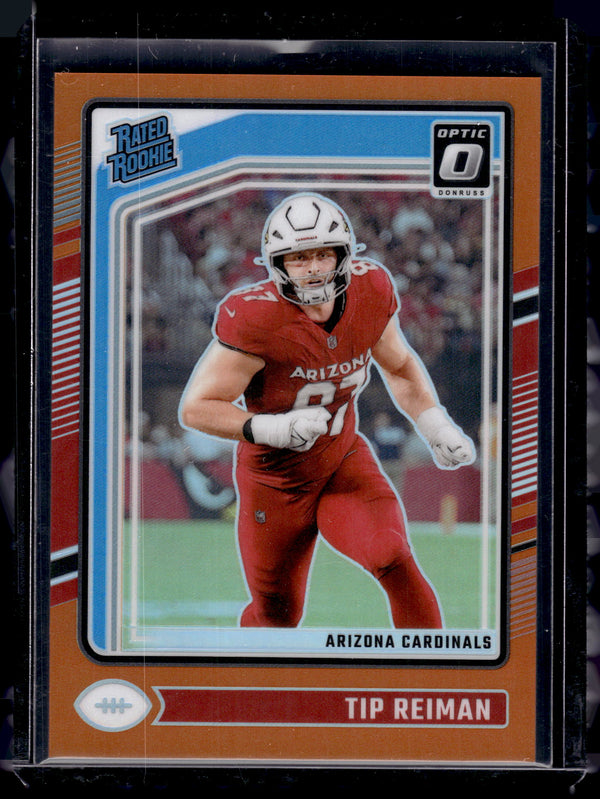 2024 Panini Donruss Optic Tip Reiman #292 Orange /249 Rated Rookie