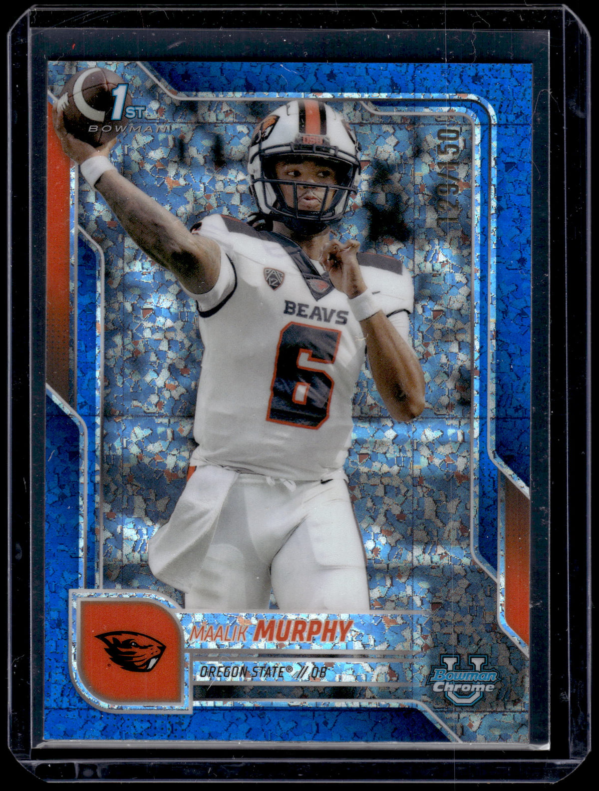 HL-P01 2025 Bowman Chrome University Maalik Murphy #179 Mini Diamond /150