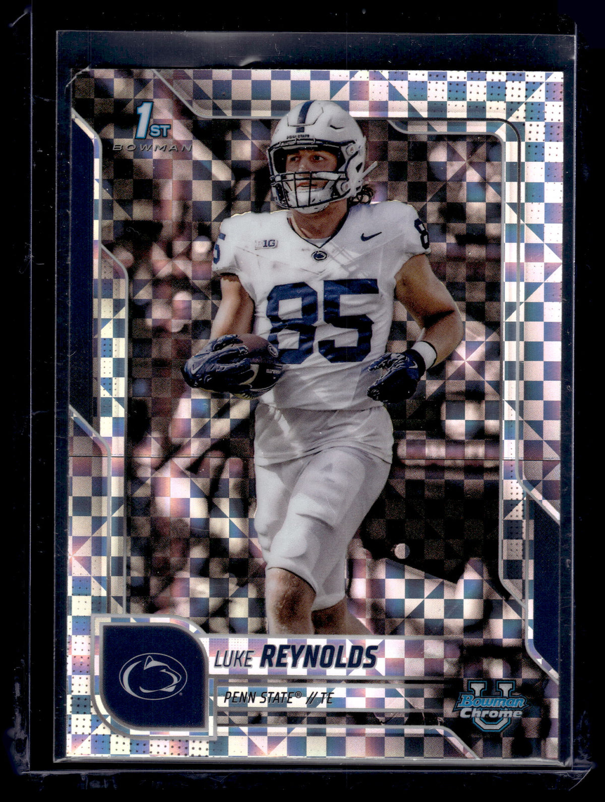 HL-P01 2025 Bowman Chrome University Luke Reynolds #44 X-Fractor 1st Bowman