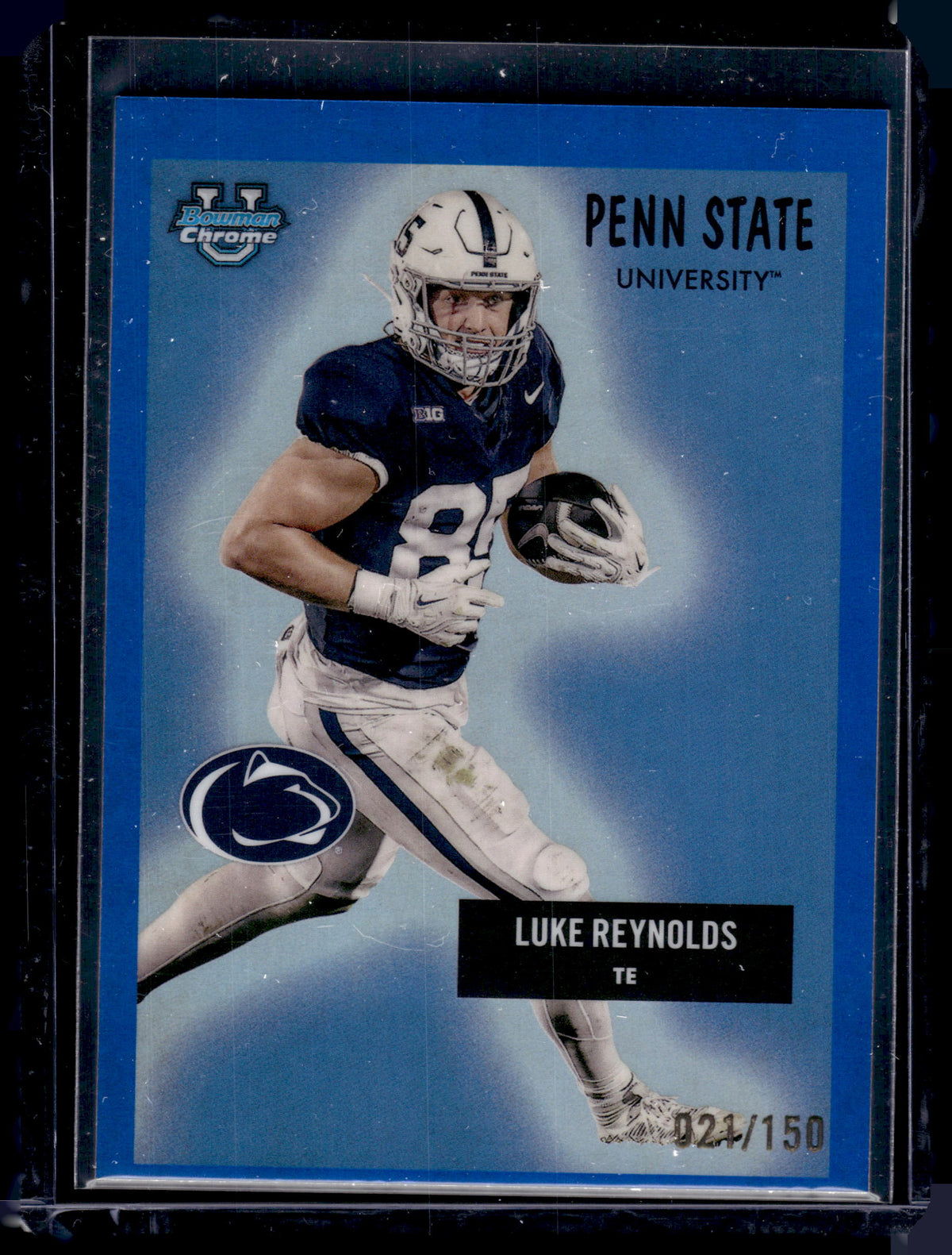 HL-P01 2025 Bowman Chrome University 1955 Luke Reynolds #55AV-9 Blue /150