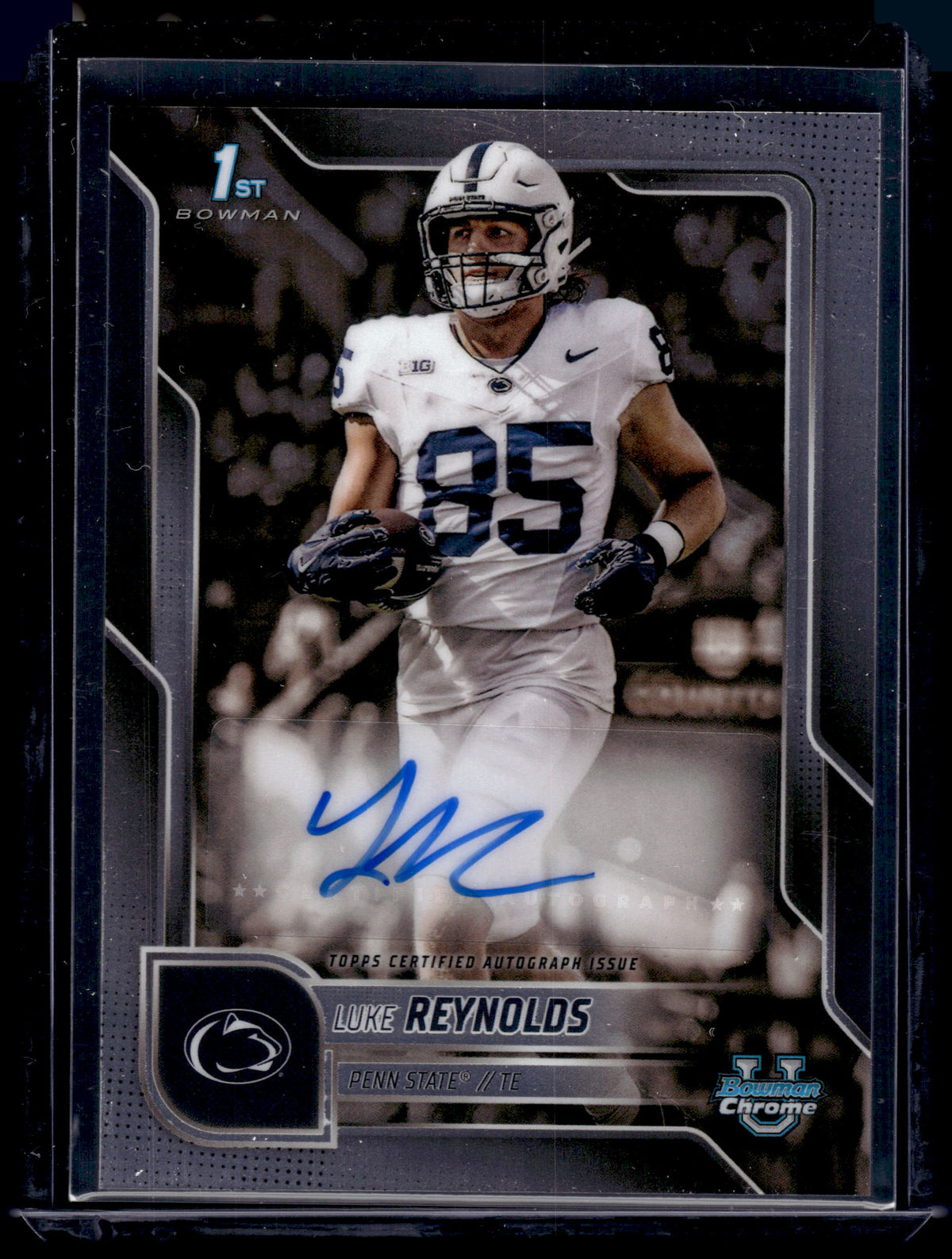 HL-P01 2025 Bowman U Chrome Football Luke Reynolds #BCA-LR 1st Prospect Auto