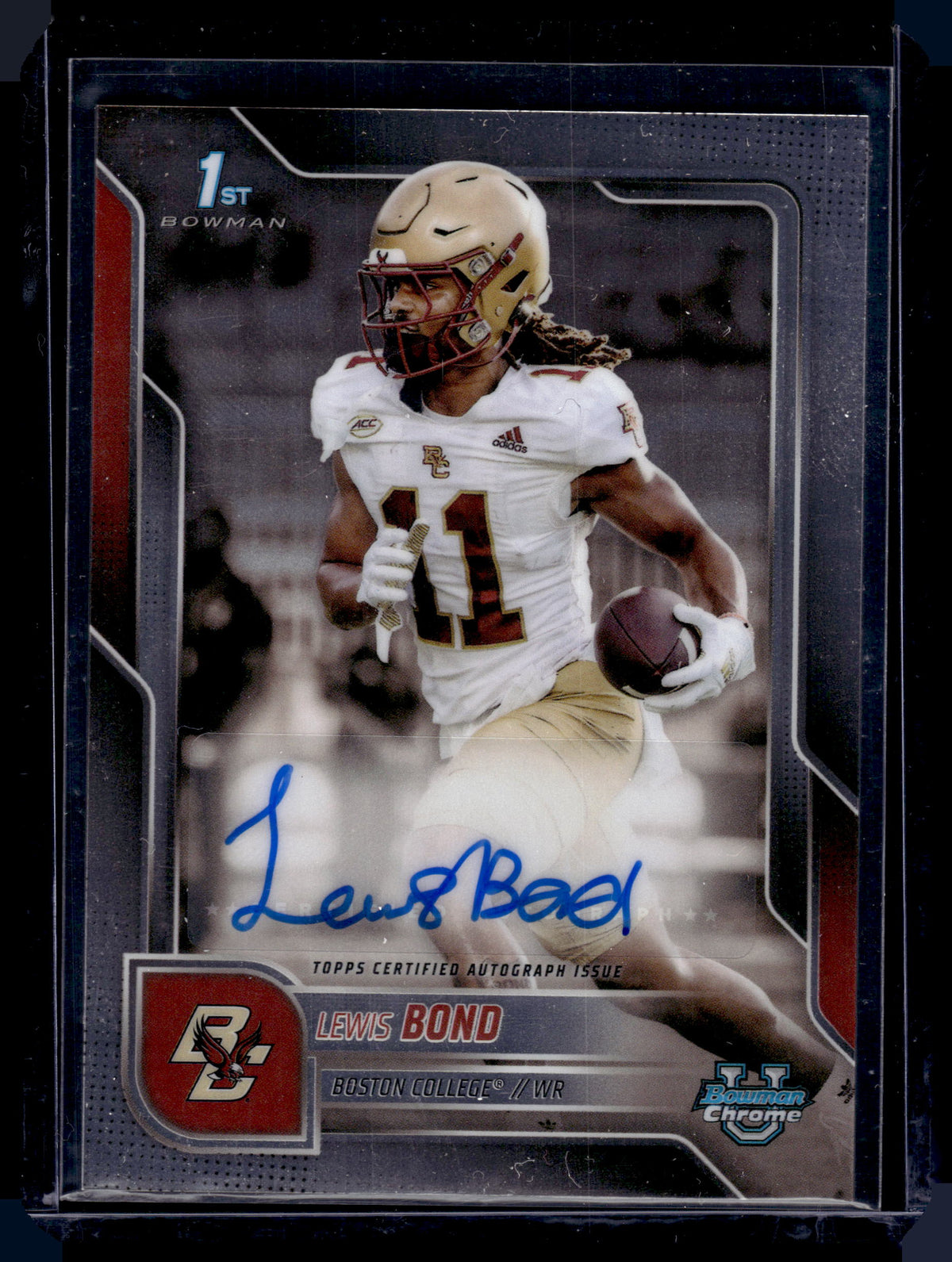 HL-P01 2025 Bowman Chrome U Lewis Bond #BCA-LBO 1st Bowman Prospect Auto