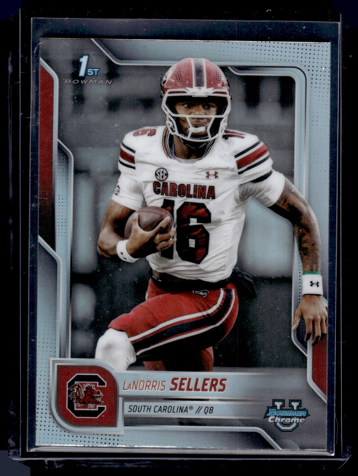 HL-P01 2025 Bowman Chrome University LaNorris Sellers #168 Refractor 1st Bowman