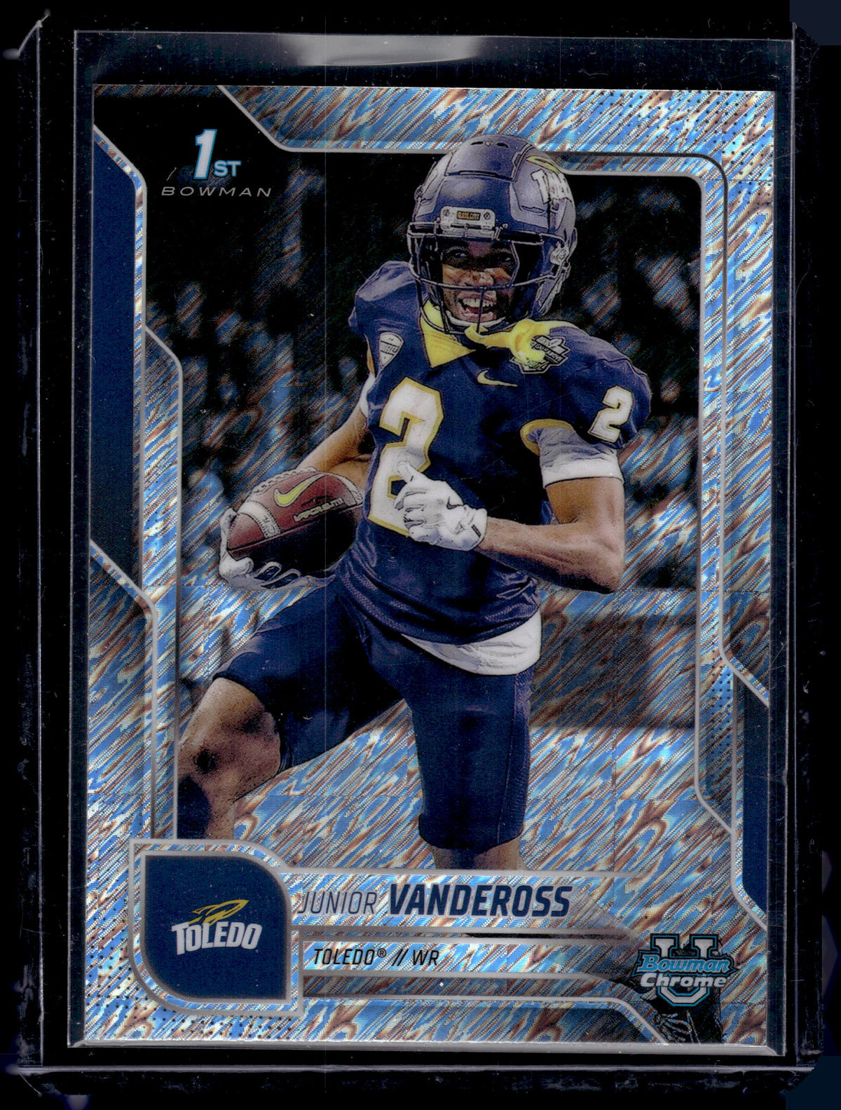 HL-P01 2025 Bowman Chrome University Junior Vandeross #197 Shimmer 1st Bowman