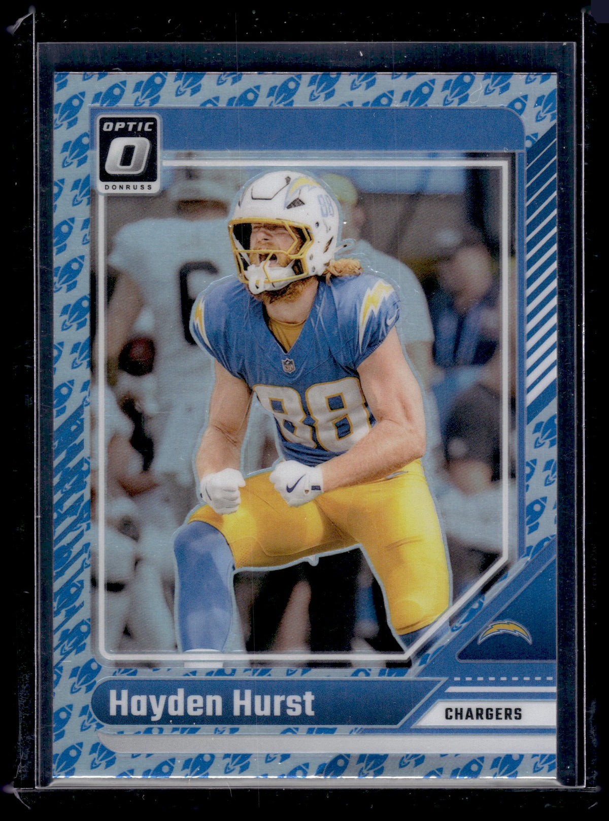 HL-P02 2024 Panini Donruss Optic Prizm Hayden Hurst #110 Rocket Prizm