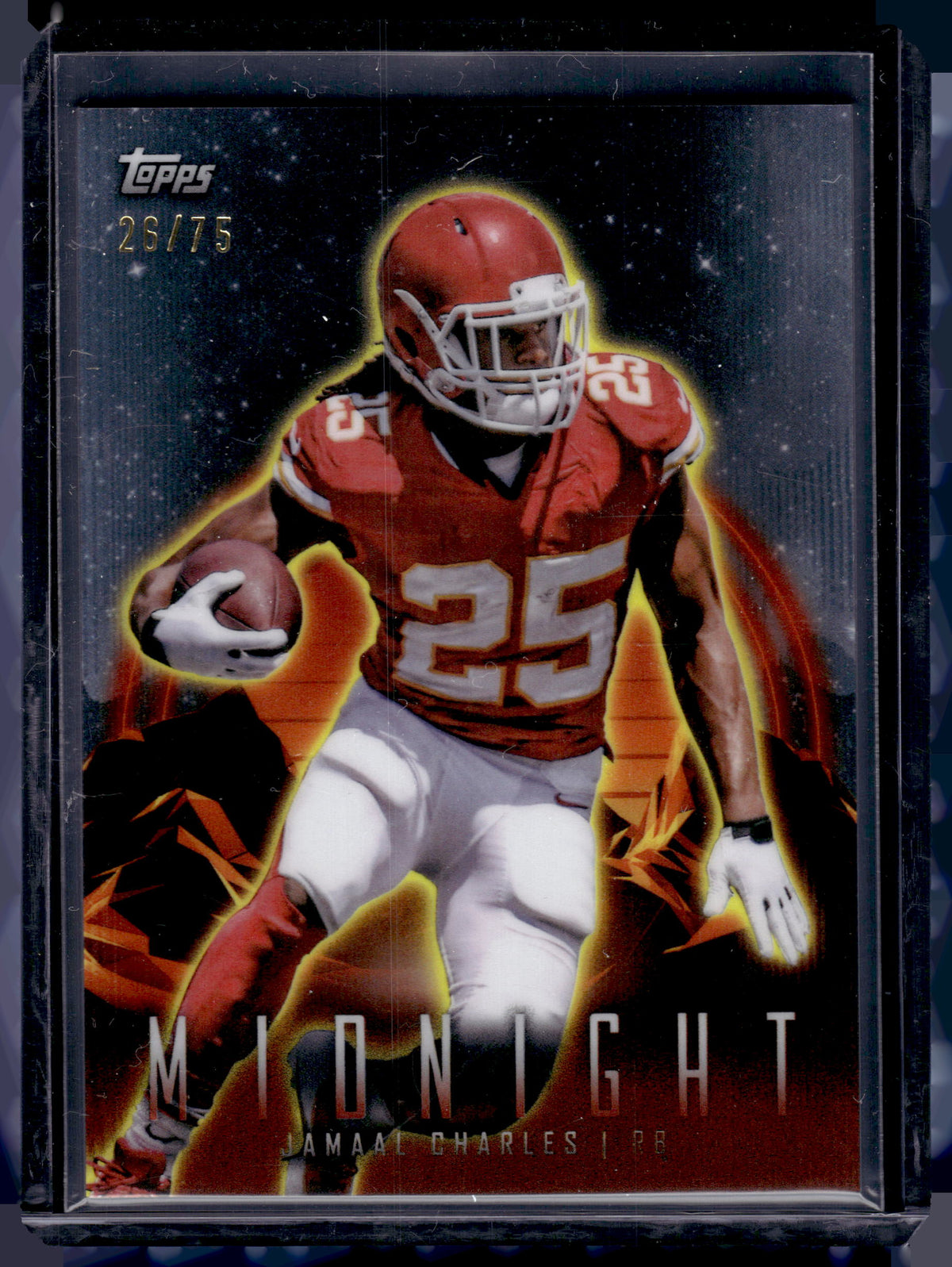 HL-P02 2024 Topps Midnight Jamaal Charles #48 Refractor /75