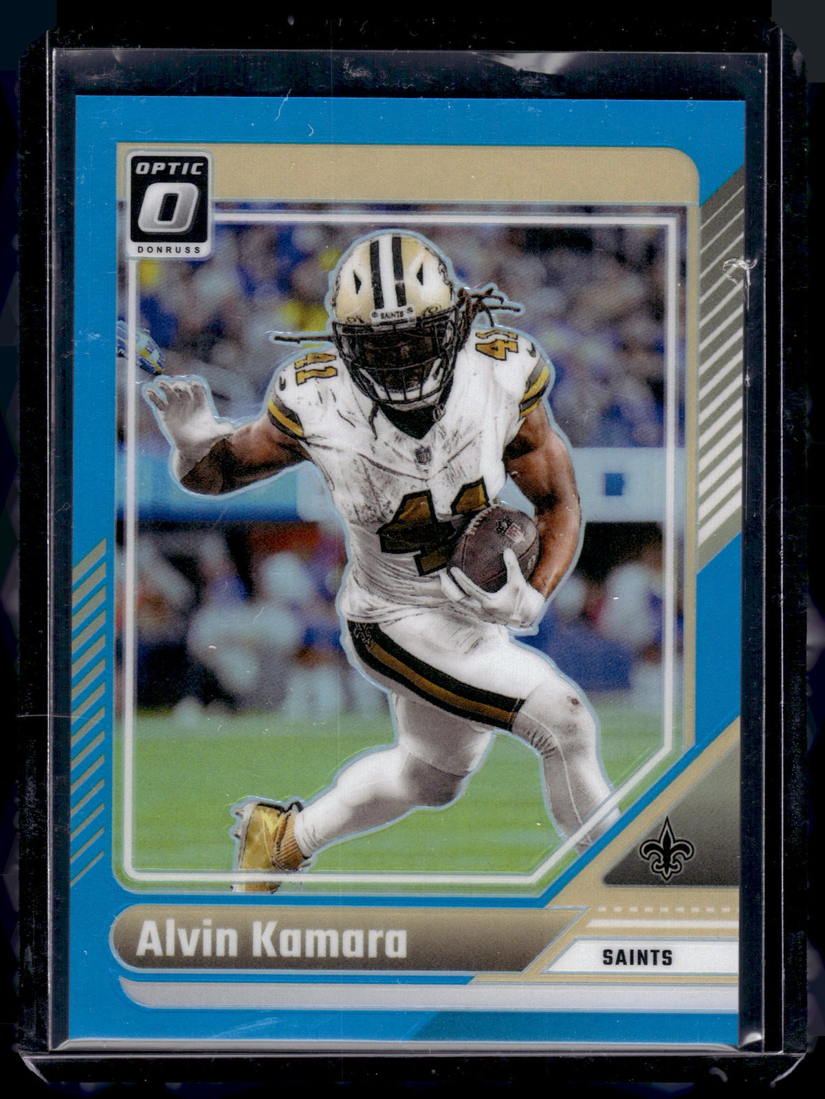 HL-P02 2024 Panini Donruss Optic Football Alvin Kamara #140 Aqua Prizm /299