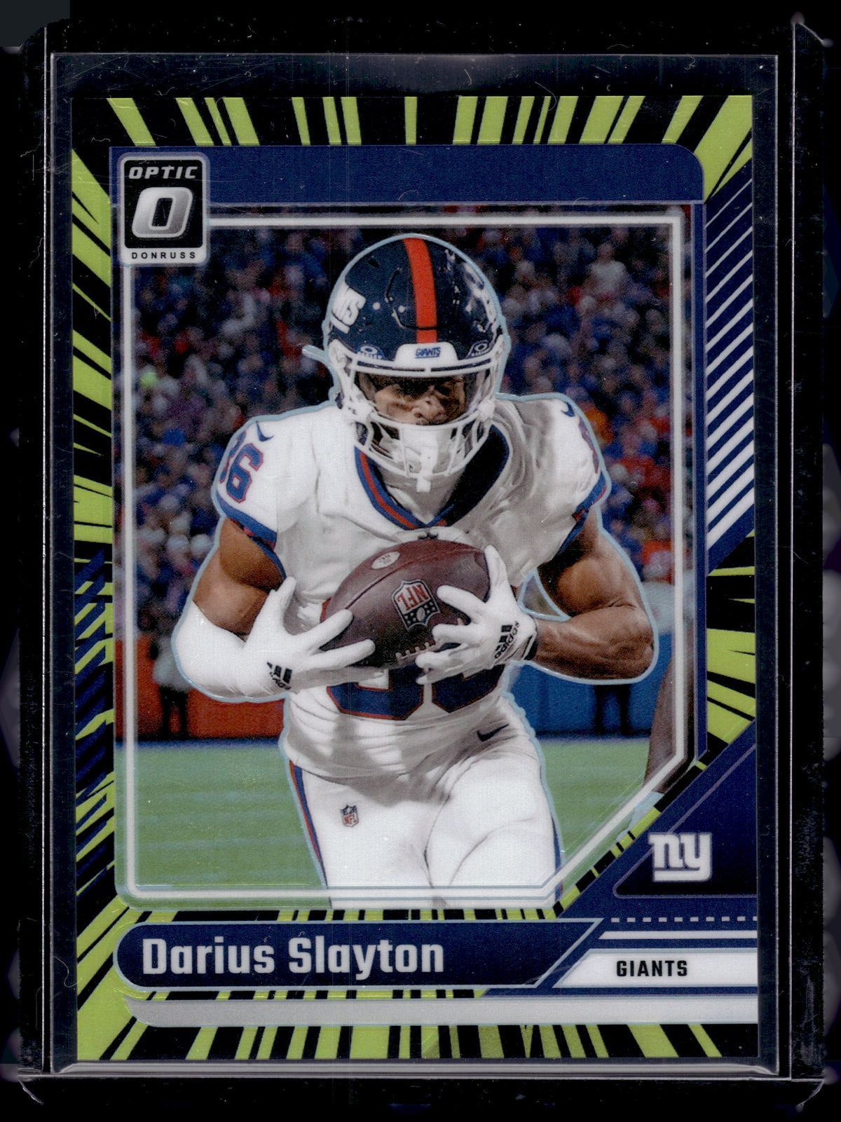 HL-P02 2024 Panini Donruss Optic Darius Slayton #148 Electricity Prizm /75