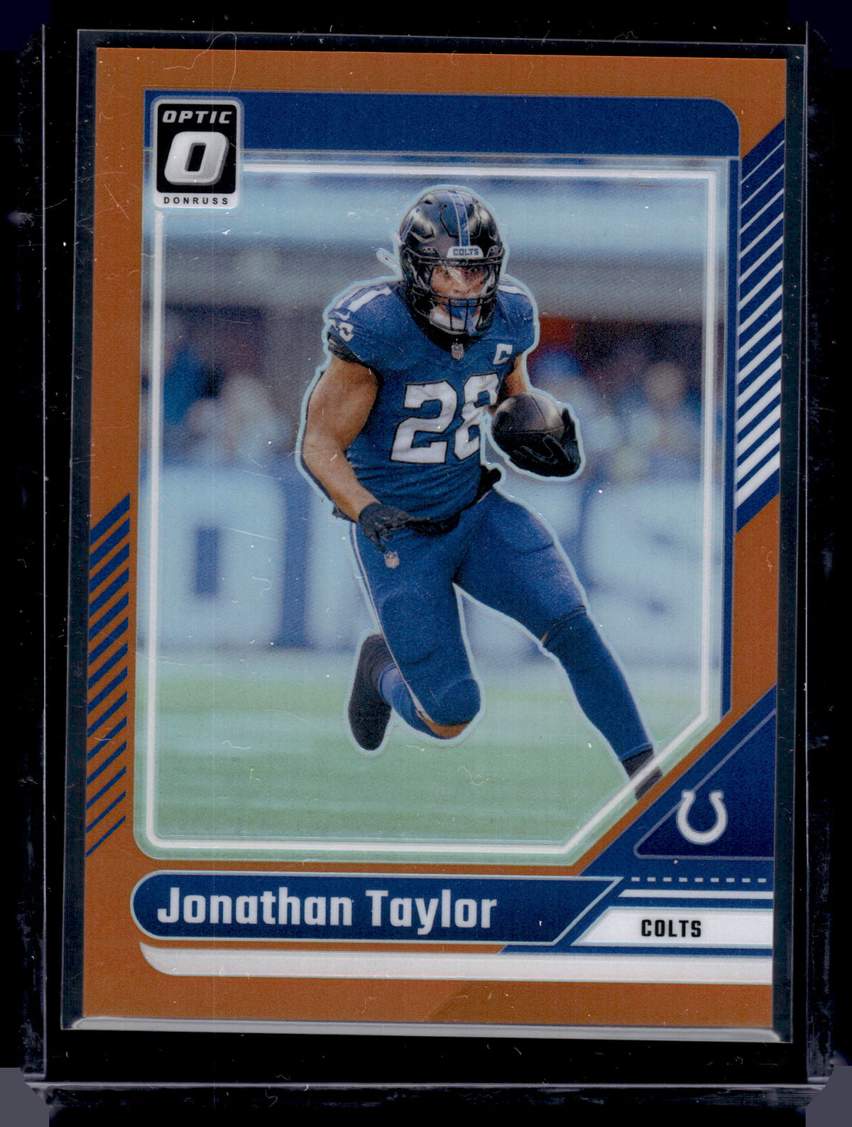 HL-P02 2024 Panini Donruss Optic Prizm Jonathan Taylor #83 Orange /249