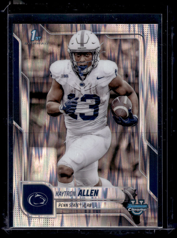 2025 Bowman Chrome Kaytron Allen #70 Refractor 1st