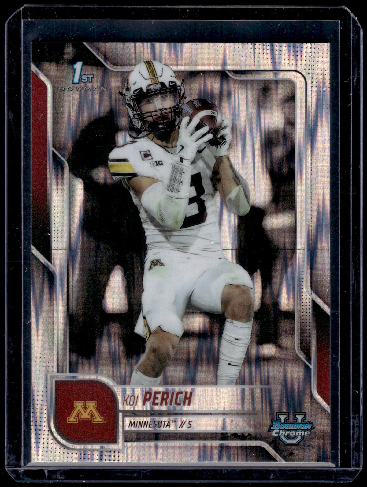 HL-P02 2025 Bowman Chrome University Koi Perich #116 Stealth