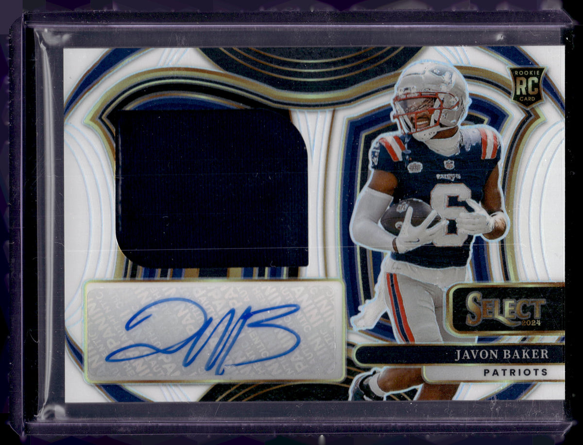 HL-P02 2024 Panini Select Jumbo Rookie Signature Javon Baker #JRSS-JBR /75 Auto