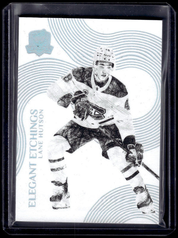 2025 Upper Deck The Cup Elegant Etchings Lane Hutson #EL-LH /199