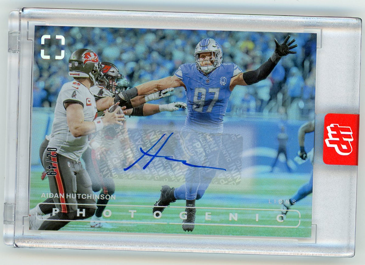 HL-INV 2024 Panini Photogenic Aidan Hutchinson #96 /49 Auto