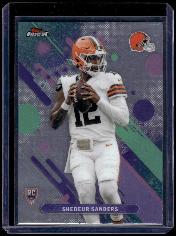 2025 Topps Finest Shedeur Sanders #6 RC