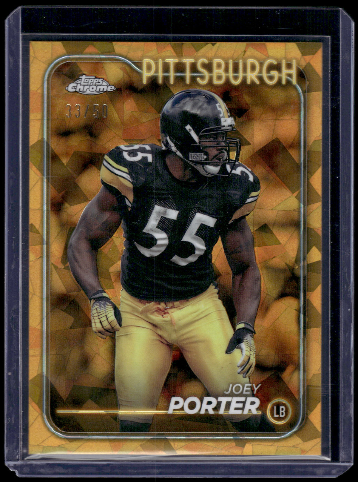 HL-INV 2024 Topps Chrome Joey Porter #169 Sapphire Gold /50