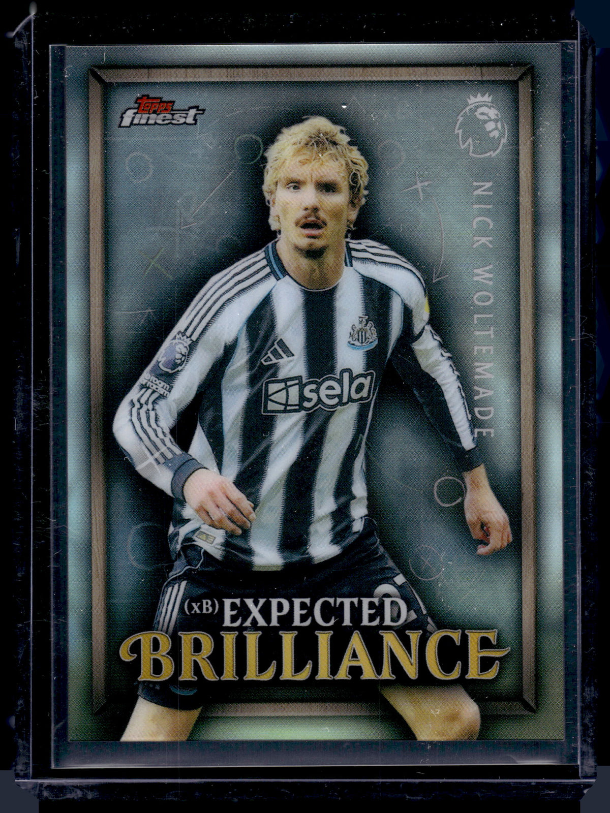 HL-INV 2026 Topps Finest Expected Brilliance Nick Woltemade #XB-29 Refractor
