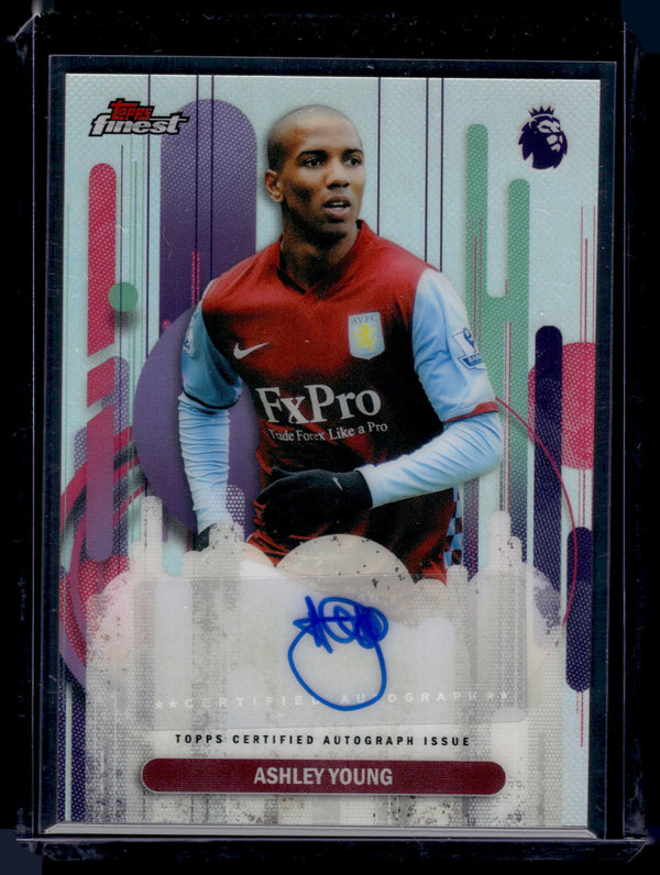 2026 Topps Finest EPL Ashley Young Auto #FA-AY