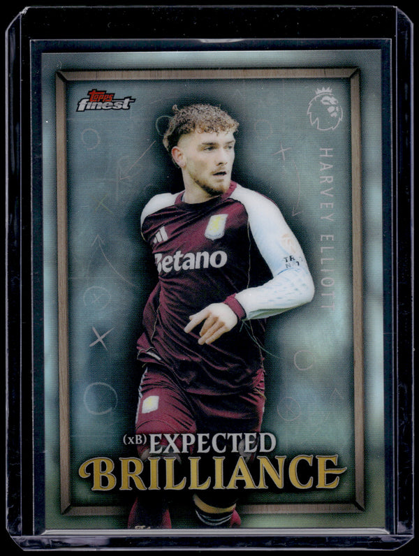 2026 Topps Finest Expected Brilliance Harvey Elliott #XB-6 Refractor