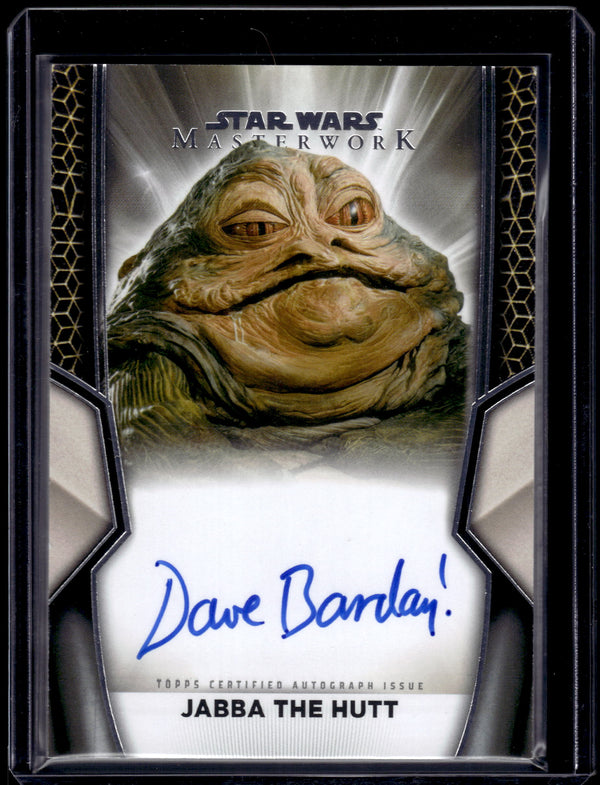 2025 Topps Star Wars Masterwork David Barclay Autograph #A-DB