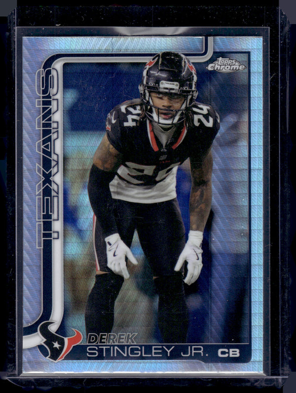 2025 Topps Chrome Derek Stingley Jr. #116 Prism Refractor