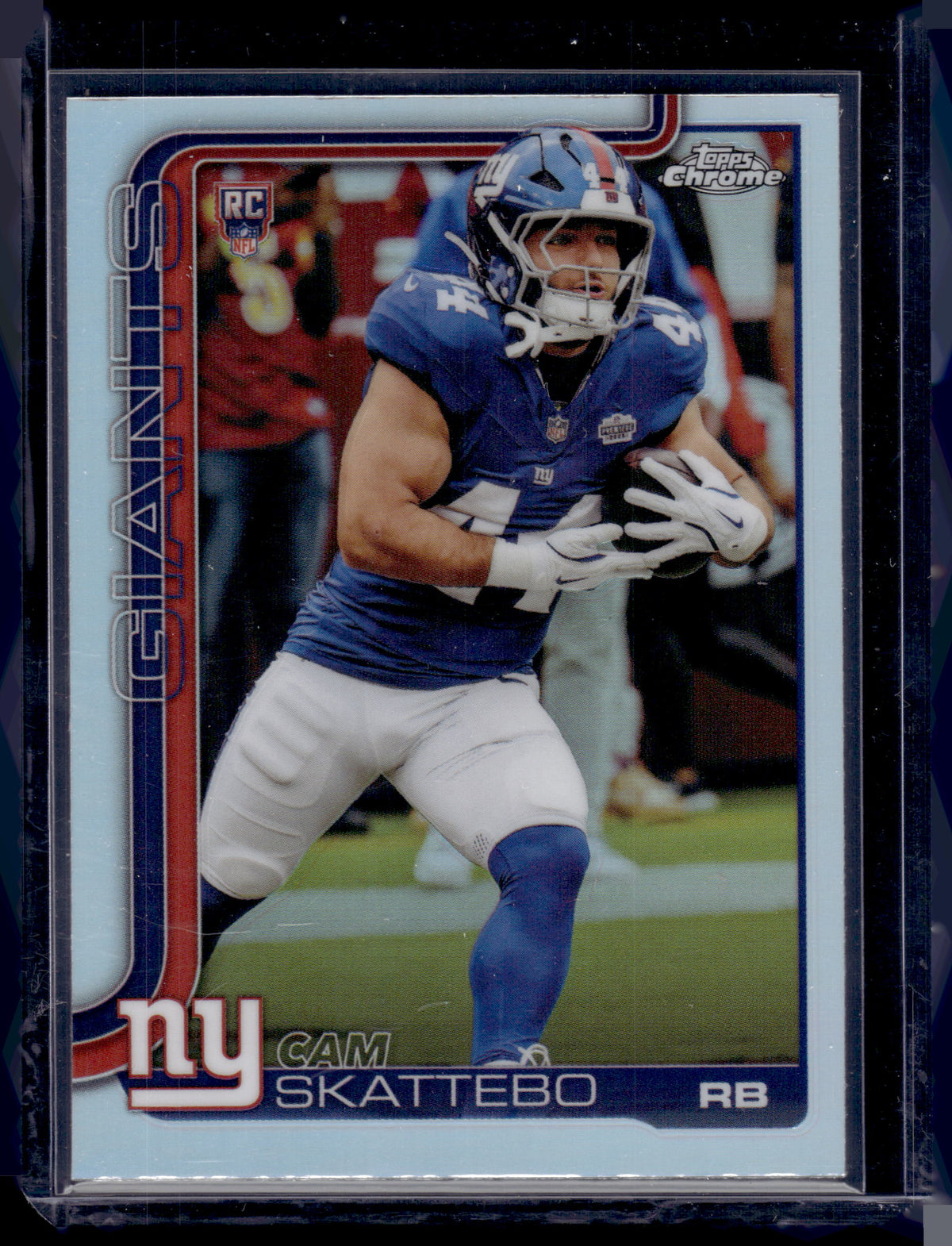 HL-INV 2025 Topps Chrome Cam Skattebo #331 Refractor RC